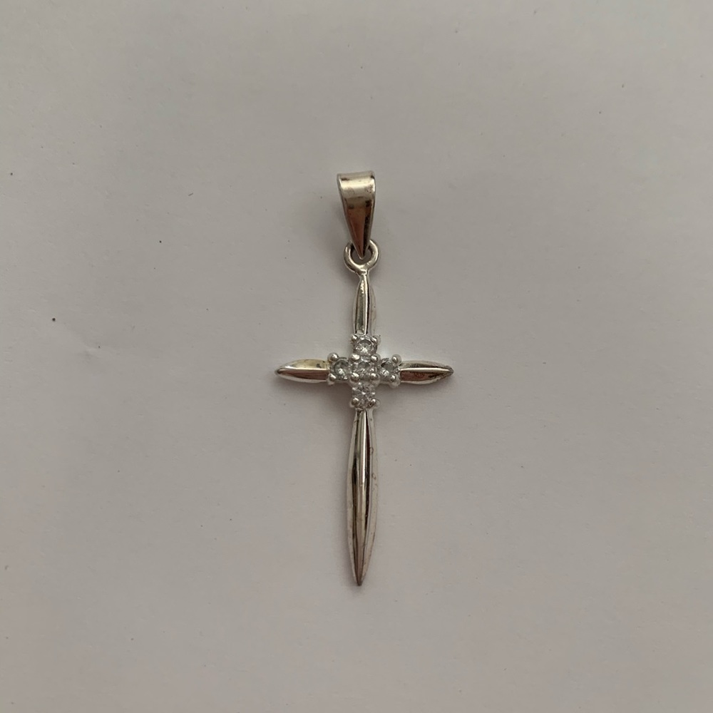 925 Silver Cross Pendant